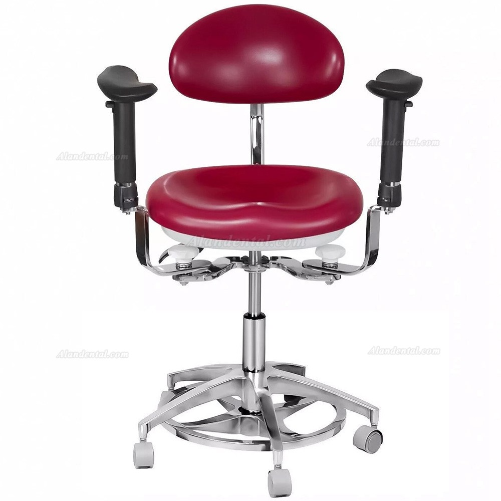 TYTC JKS 037 Dental Medical Microscope Stool Surgeon Chair with Armrest